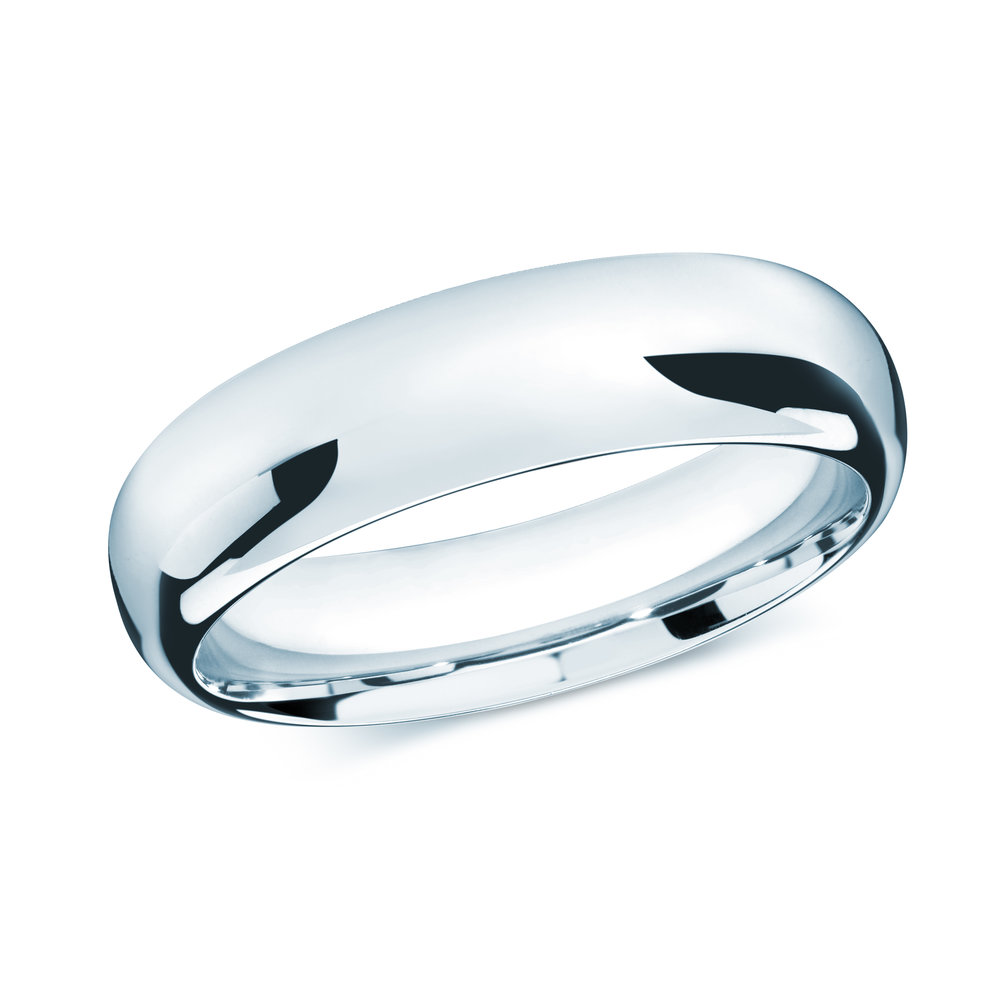 White Gold Men's Ring Size 7mm (J-207-07WG)